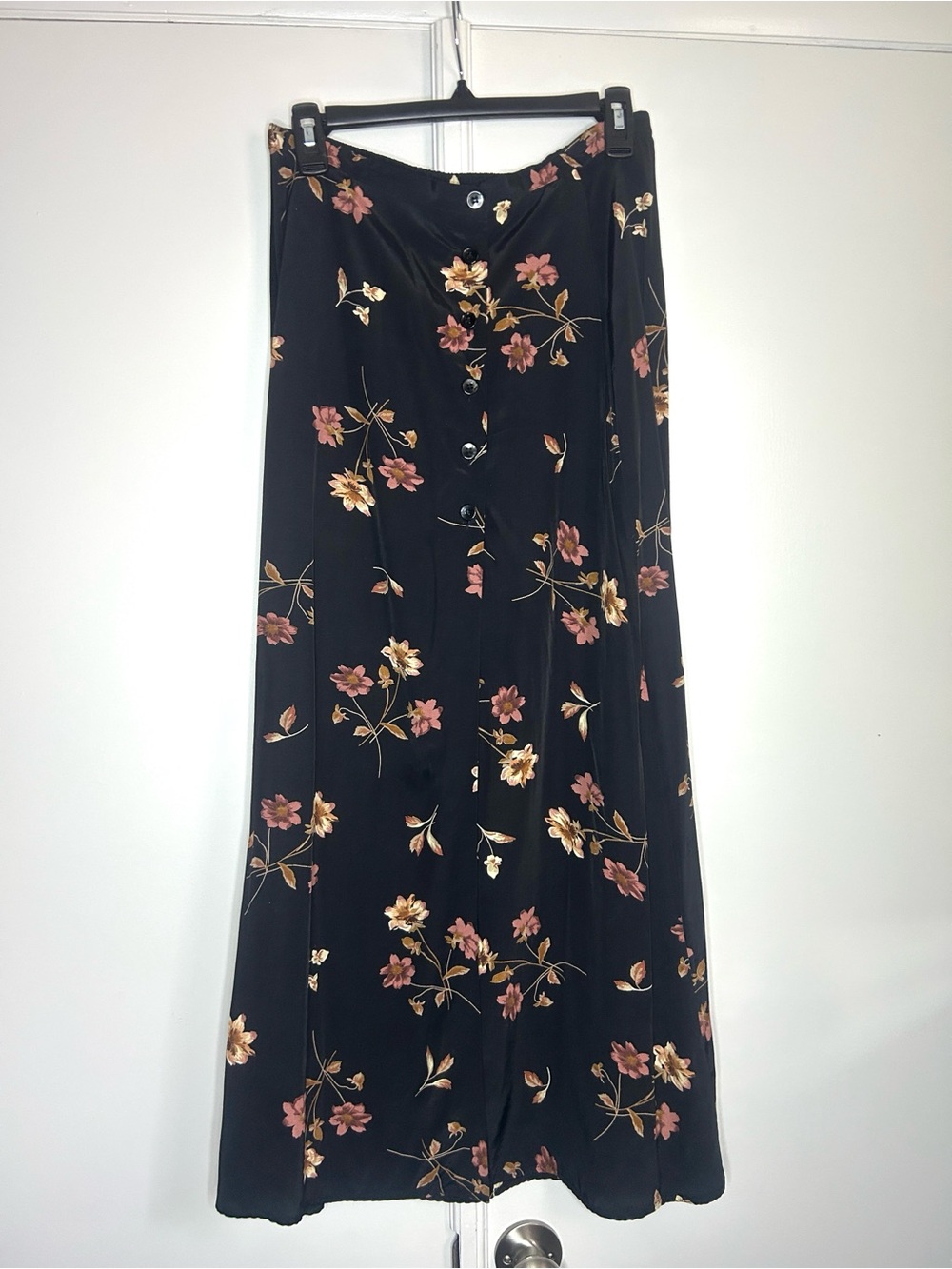 Vintage Wildlife Sportswear Floral Maxi Skirt